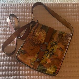 Patricia Nash Autumn Floral Crossbody Bag